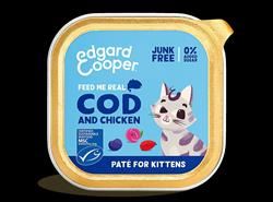 Edgard and Cooper | Edgard & Cooper Cat Wet Food - Kitten Pate - Cod & Chicken 85g | 85g