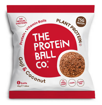 The Protein Ball co | Goji & Coconut Pro + Vit Balls | 45g