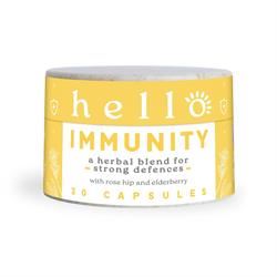 Hello Wellness | Hello Immunity natural daily support 30 x 400mg | 30 capsule