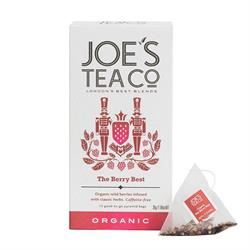 Joes Tea Company | The Berry Best - 15 biodegradable pyramid bags | 15bag