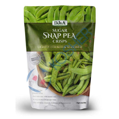 Dj&A | Sugar Snap Pea Crisps | 30g