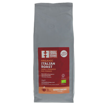 Equal Exchange | Italian Blend - Rich, Intense Choc. Flavours | 1kg