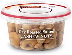 Tropgo Foods | Tropgo Roasted Salted Cashews 180g | 180g