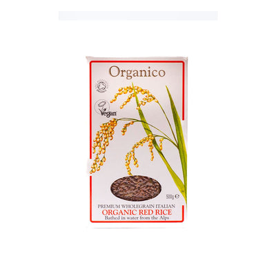 Organico | Org wholegrain red rice  | 500g