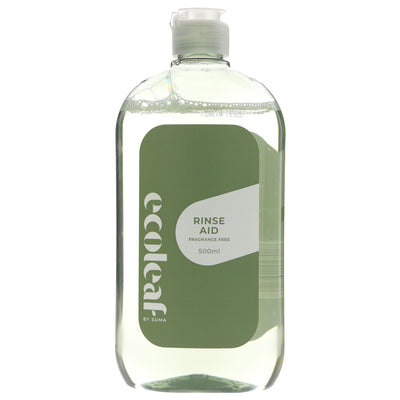 Eco-friendly Rinse Aid - Fragrance-Free | 500ml | Plant-based ingredients | Cruelty-free & vegan | Perfect for eco-conscious homes.