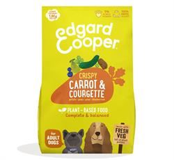 Edgard and Cooper | Plant-Based Dog Food with Fresh Carrot and Courgette for Dogs 1kg | 1kg