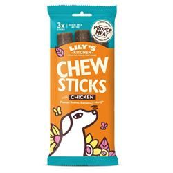 Lilys Kitchen |  Dog Chew Sticks With Chicken Peanut Butter Banana & Mango 120g | 120g