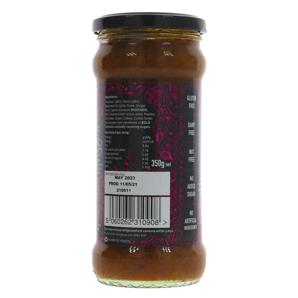 Punjaban | Tikka Masala Curry Base Sauce | 350G