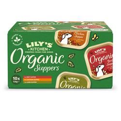 Lilys Kitchen | Organic Dog Supper Selections (10x 150g) Multipack | 10x150gpack