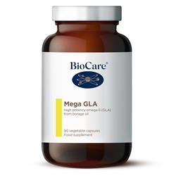 Biocare | Mega GLA Complex (162mg gamma linolenic acid) 90 caps | 90 capsule