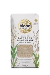 Biona | Organic Easy Cook Long Grain Brown Rice 500g | 500g