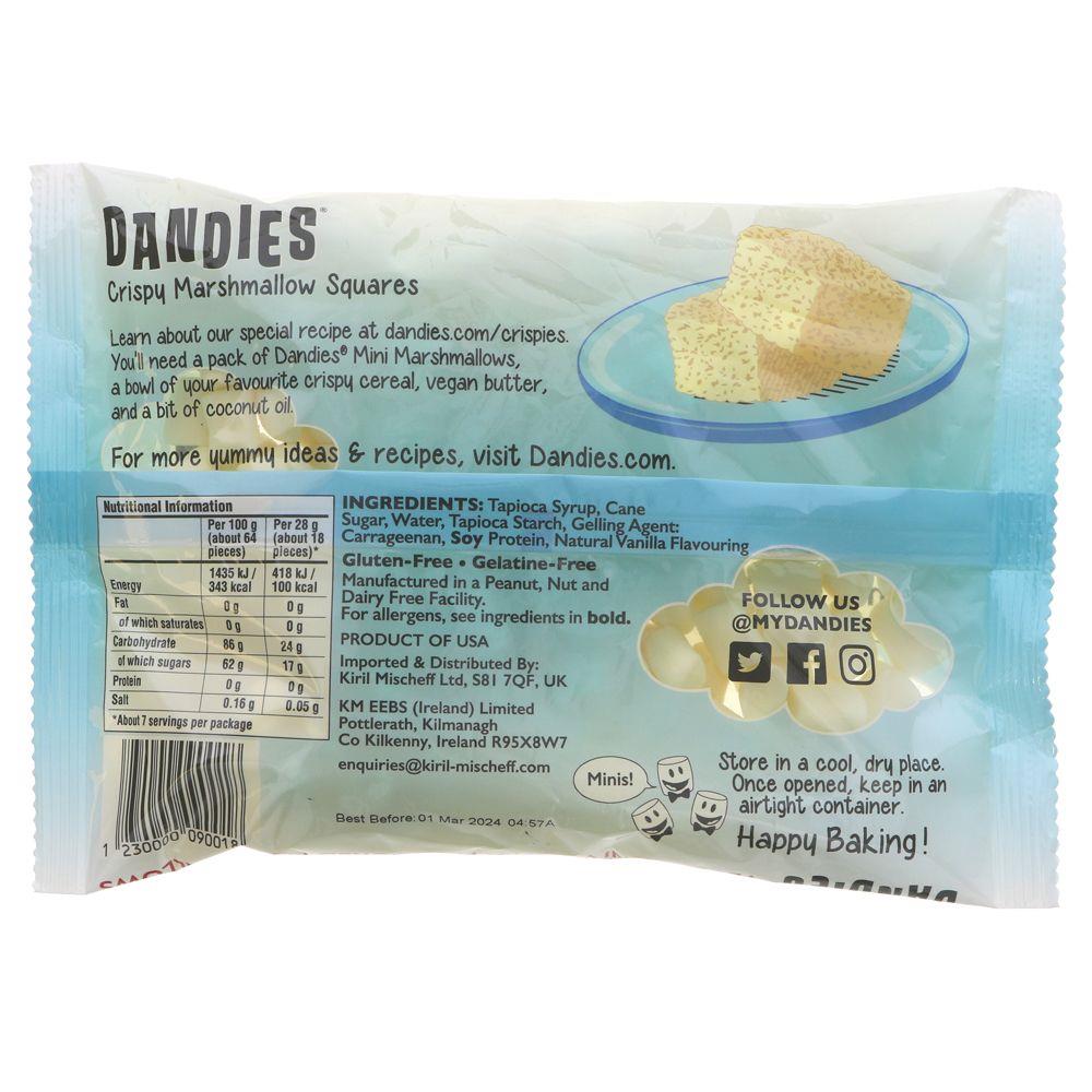 Dandies | Vegan Vanilla Mini Marshmallow | 200g