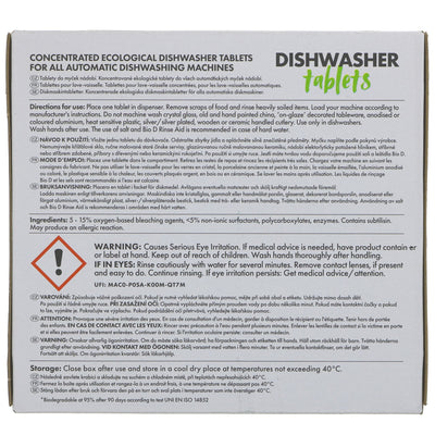 Bio D | Dishwasher Tablets - 40% Less weight than std tabs | 30 tablets