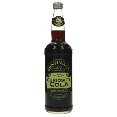 Indulgent Fentimans Curiosity Cola - all-natural, vegan, gluten-free and no added sugar. Fizzy perfection for any occasion.