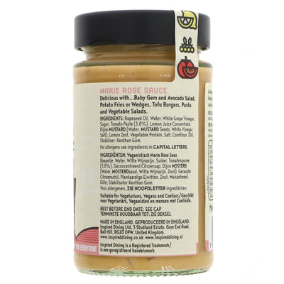 Inspired Vegan | Vegan Marie Rose Sauce | 180G