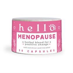 Hello Wellness | Hello Menopause menopause support 30 x 400mg | 30 capsule