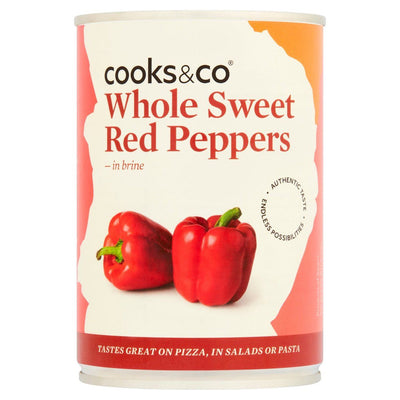 Cooks & Co | Sweet Red Peppers | 390g