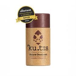 Kutis Skincare | Plastic Free Natural Beeswax Lavender & Bergamot Deodorant 55g | 55g