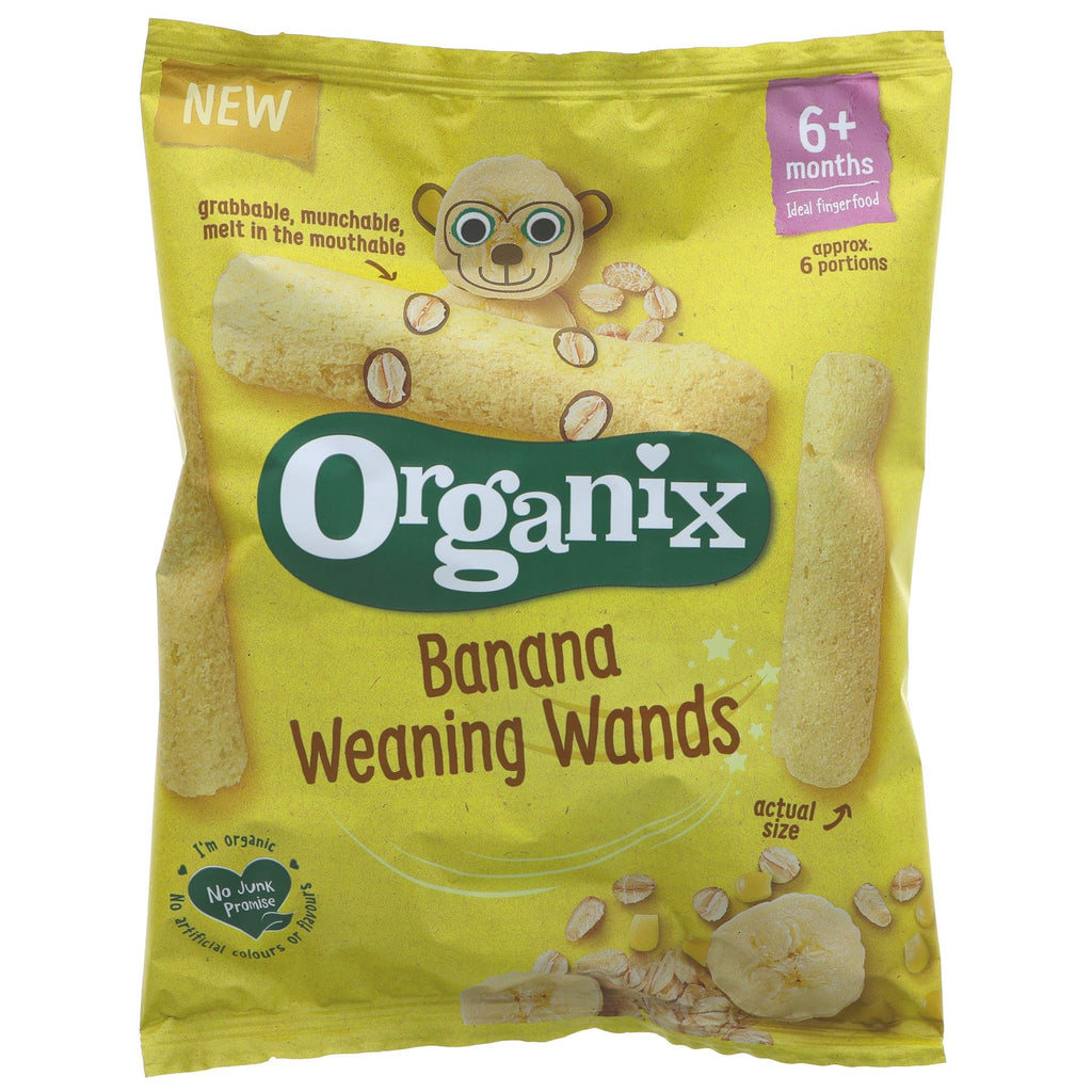 Organix | Banana Weaning Wands | 25g