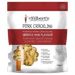 Mr Filberts | Mr Filberts Popped Pork Crackling Iberico Ham 150g | 150g