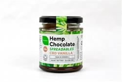 Themptation | Organic Hemp Chocolate Spreadables - CBD Vanilla 165g | 165g