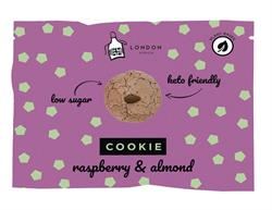 London Apron | Low Sugar Raspberry & Almond Cookie 35g | 35g