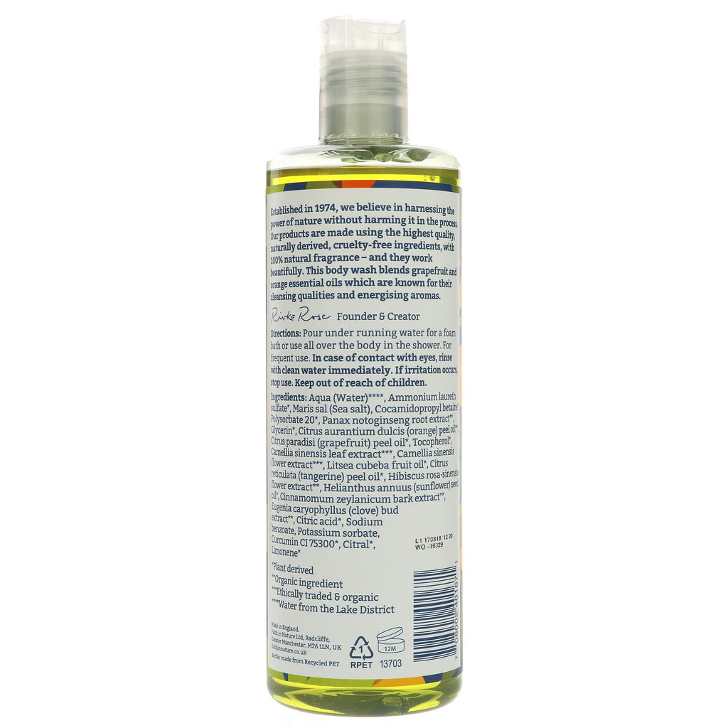 Faith In Nature | Body Wash - Grapefruit & Orange | 400ML