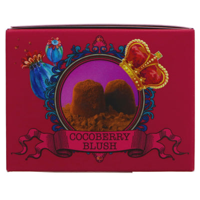 Cocoberry Blush Truffles - Rich & Creamy Vegan Treats with Natural Raspberry Flavor, No Added Sugar.