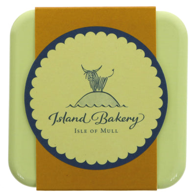 Island Bakery | Peanut/Toffee/Choc Shortbr Tin - Organic Shortbread Tin | 215g