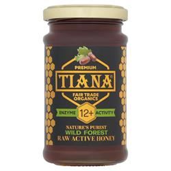 Tiana | TIANA Fairtrade Organics Raw Active Wild Forest Honey 12+ 250g | 250g