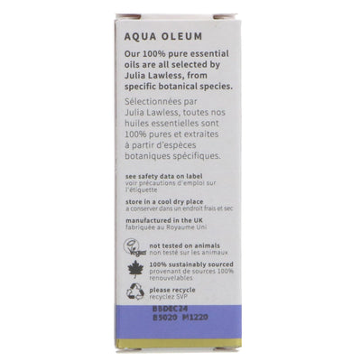 Aqua Oleum | Rosemary - Rosmarinus Officinalis-Tunisia | 10ml