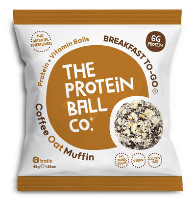 The Protein Ball co | Coffee Oat Muffin Vit Balls | 45g