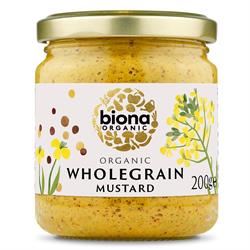 Biona | Biona Organic Wholegrain Mustard 200g | 200g