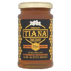 Tiana | TIANA Organic Raw Active Pyrenees Mountain Honey 15+ 250g | 250g