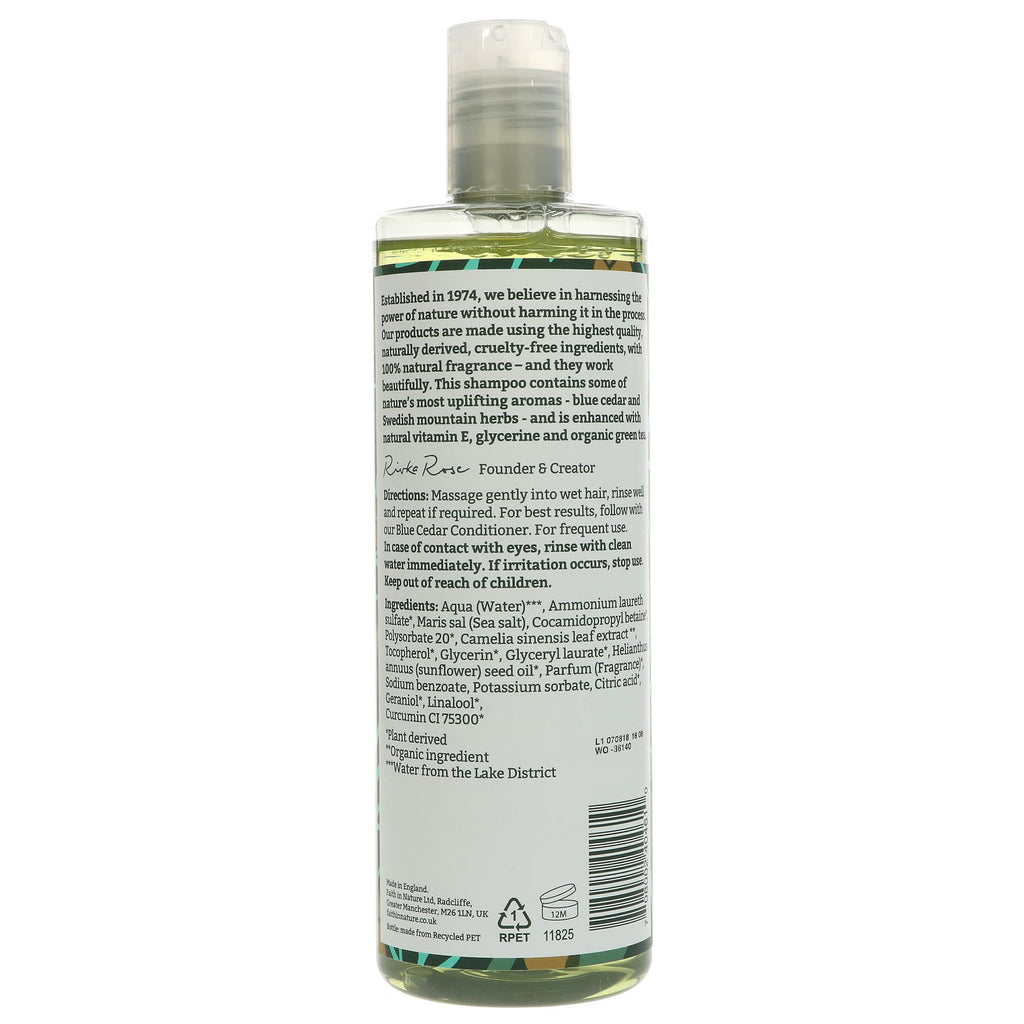 Faith In Nature | Shampoo - Blue Cedar | 400ML