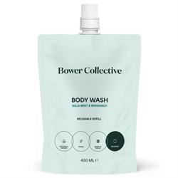 Bower Collective |  Wild Mint & Bergamot Bower Natural Body Wash Refill 400ml | 400ml