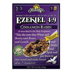 Food For Life | Ezekiel Sprouted Whole Grain Cereal Cinnamon & Raisin 454g | 454g