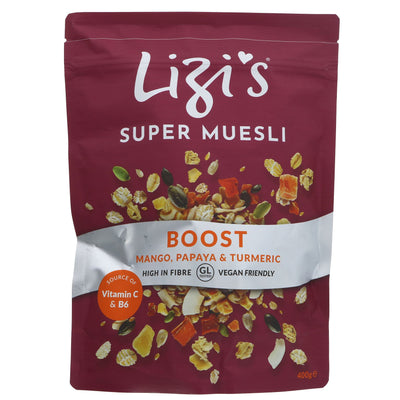 Vegan Super Muesli with Tropical Twist - Lizi's Boost (400g)