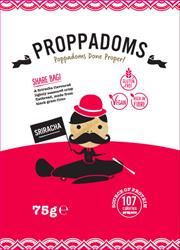 Proppadoms | Sriracha Proppadoms 75g | 75g