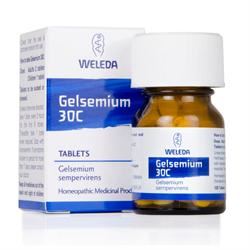 Weleda | Gelsemium 30C - 125 tabs | 125 tablet