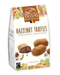 Belvas | Organic Hazelnut truffle 100g | 100g