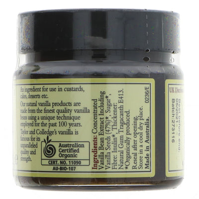 Taylor & Colledge | Vanilla Bean Paste | 65G