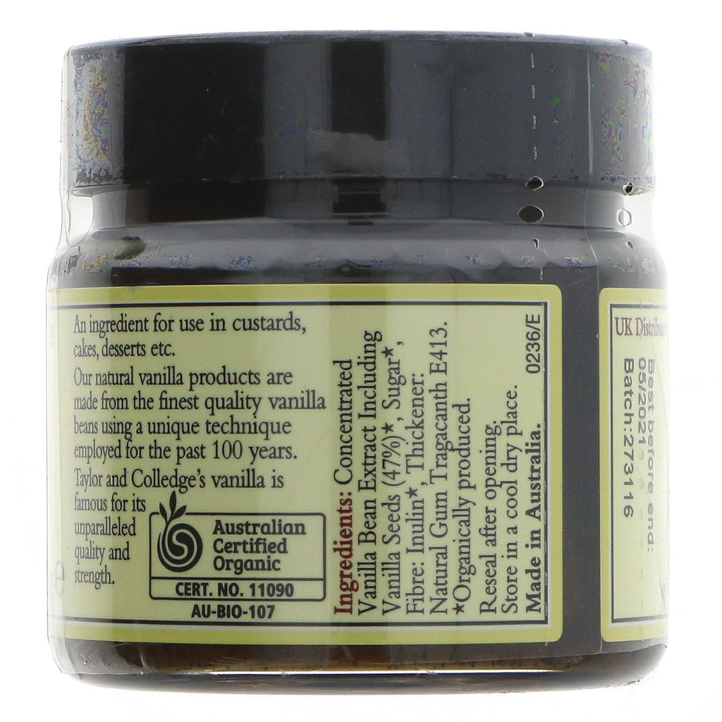 Taylor & Colledge | Vanilla Bean Paste | 65G