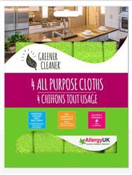 Greener Cleaner | All Purpose Cloths - 4 Pack | 155g