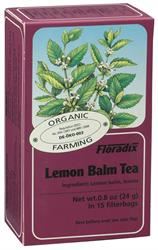 Floradix | Lemon Balm Organic Herbal Tea 15 filterbags | 15bag