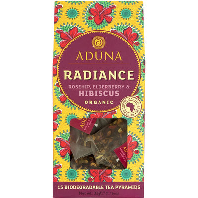 Aduna | Radiance Tea Hibiscus, Rosehip & Aloe Vera | 37g