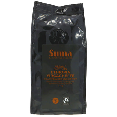 Suma | Ethiopia Yirgacheffe Ground - Strength 3, Apricot, Lemony | 227g