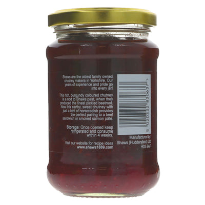 Shaws | Beetroot & Horseradish Chutney | 290G