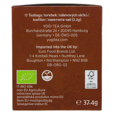 Yogi Tea | Choco - Cocoa, Liquorice, Cinnamon | 17 bags