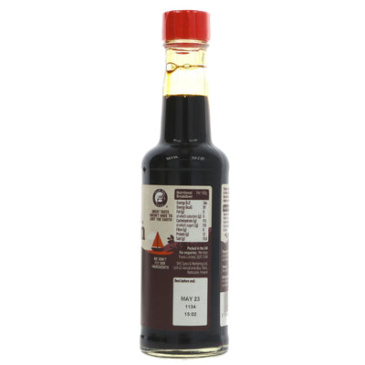 Gluten-free soy sauce made from whole soya beans. Perfect for stir-fries, marinades, and dressings. Vegan-friendly too!